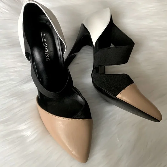 Call it Spring Colour-block Heels - Picture 4 of 9